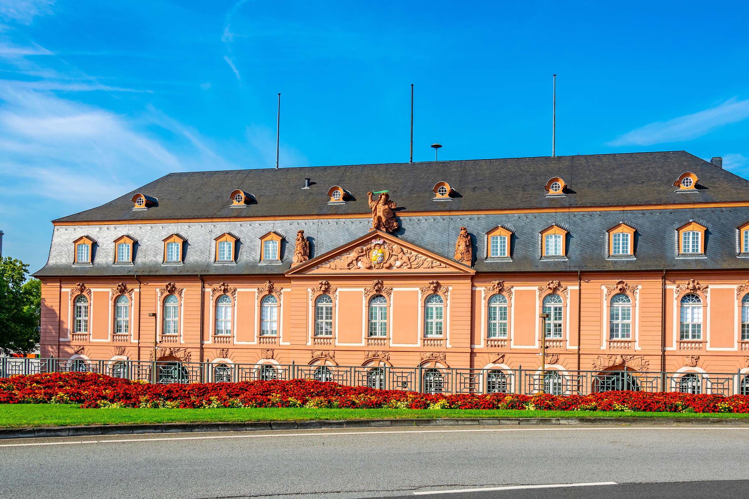Landtag - Regierungsgebäude des Landes Rheinland Pfalz in Mainz